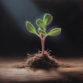 idanvaitzner_pastel_painting_of_a_new_sprout_97a5dc5e-7bf5-45fd-be5f-d2b2dfc3096b